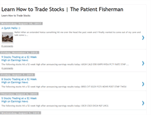 Tablet Screenshot of patientfisherman.com